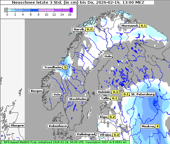 Neuschnee, 19. 2. 2026