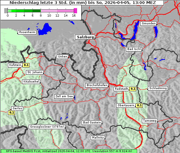 Niederschlag, 5. 4. 2026