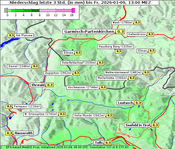 Niederschlag, 9. 1. 2026