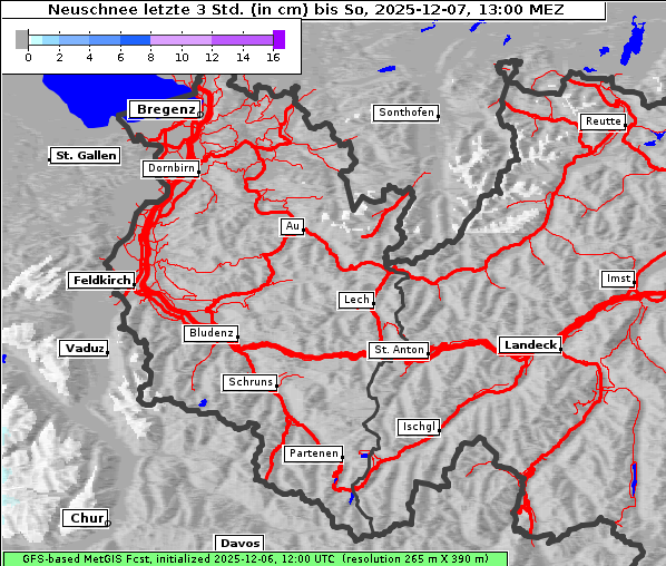 Neuschnee, 7. 12. 2025