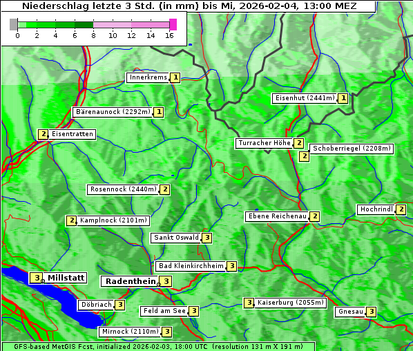 Niederschlag, 4. 2. 2026