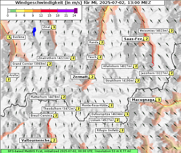 Wind, 2. 7. 2025