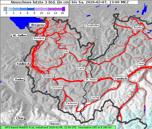 Neuschnee, 7. 2. 2026