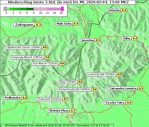 Niederschlag, 4. 2. 2026