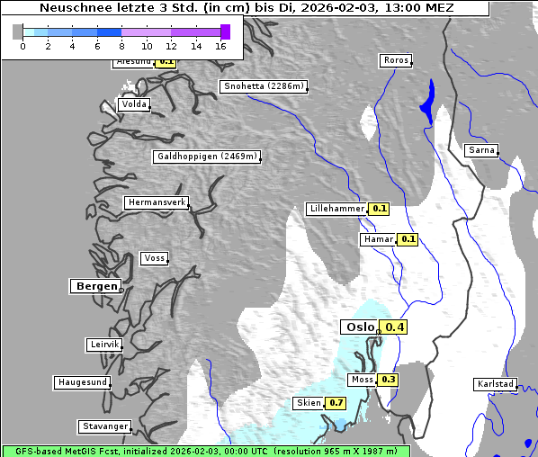 Neuschnee, 3. 2. 2026
