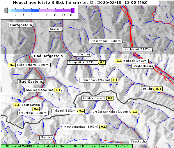Neuschnee, 10. 2. 2026