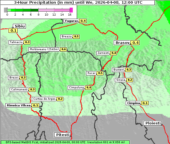Niederschlag, 8. 4. 2026