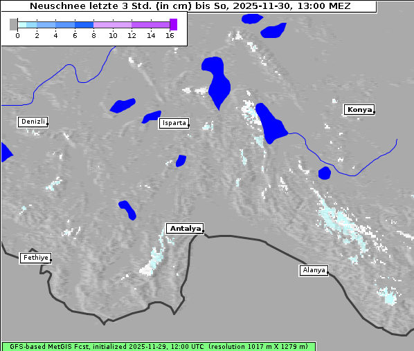 Neuschnee, 30. 11. 2025
