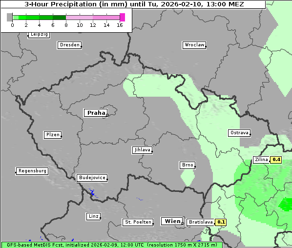 Niederschlag, 10. 2. 2026