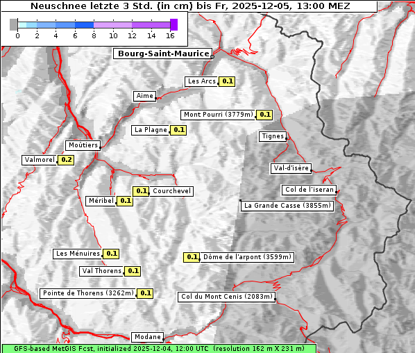 Neuschnee, 5. 12. 2025
