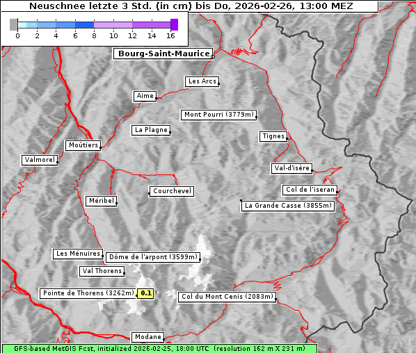 Neuschnee, 26. 2. 2026