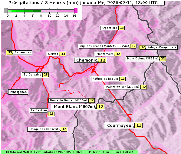 Niederschlag, 11. 2. 2026