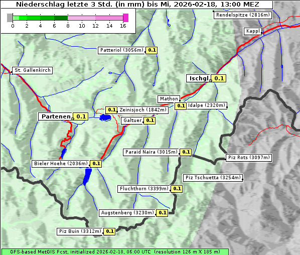 Niederschlag, 18. 2. 2026