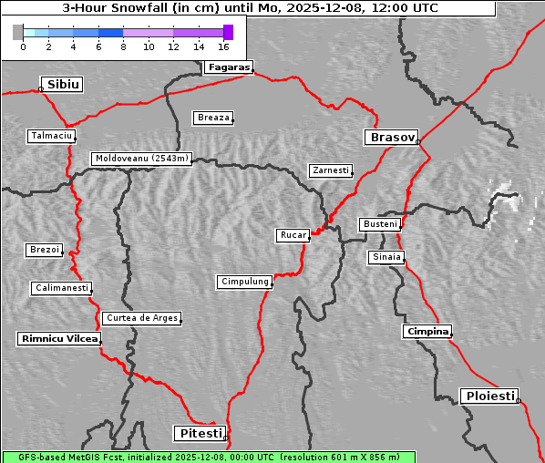 Neuschnee, 8. 12. 2025