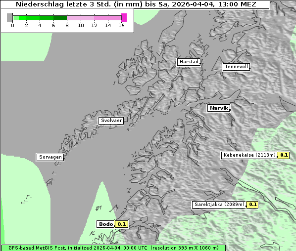 Niederschlag, 4. 4. 2026