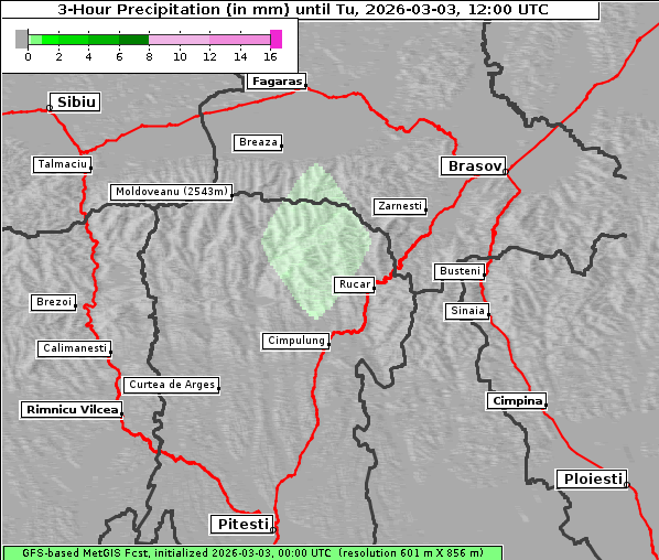 Niederschlag, 3. 3. 2026