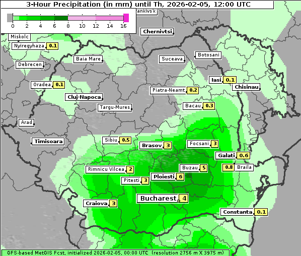 Niederschlag, 5. 2. 2026