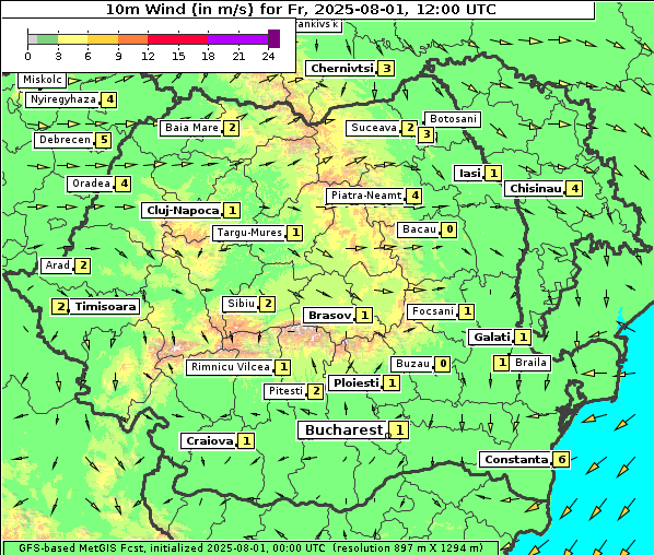 Wind, 1. 8. 2025
