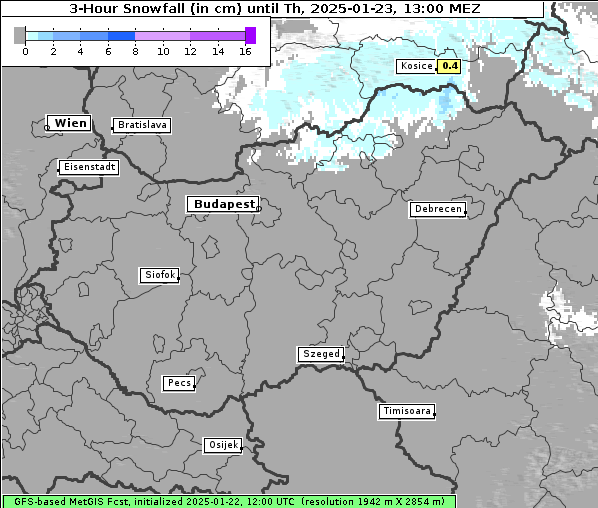 Neuschnee, 23. 1. 2025