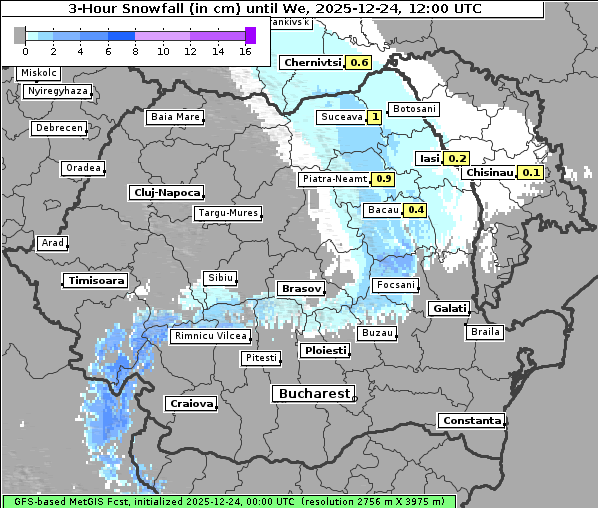 Neuschnee, 24. 12. 2025