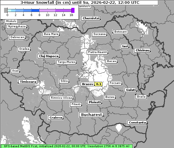Neuschnee, 22. 2. 2026