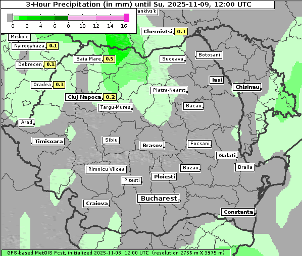 Niederschlag, 9. 11. 2025