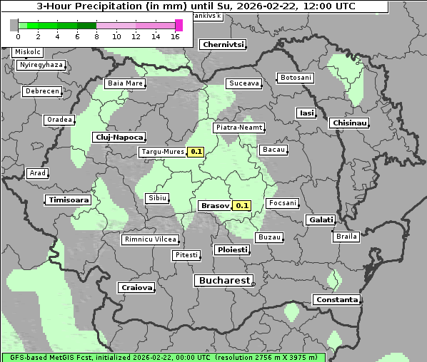 Niederschlag, 22. 2. 2026