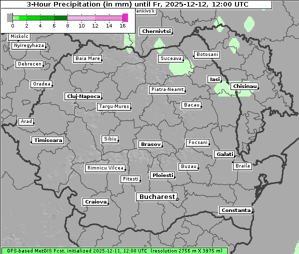 Niederschlag, 12. 12. 2025