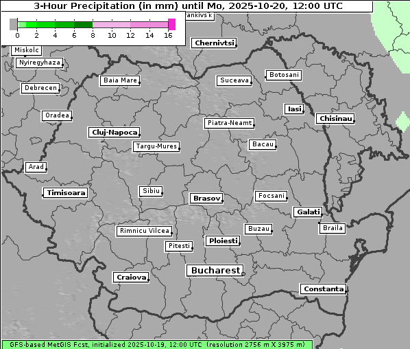 Niederschlag, 20. 10. 2025