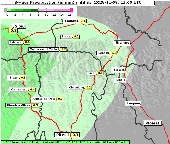 Niederschlag, 8. 11. 2025