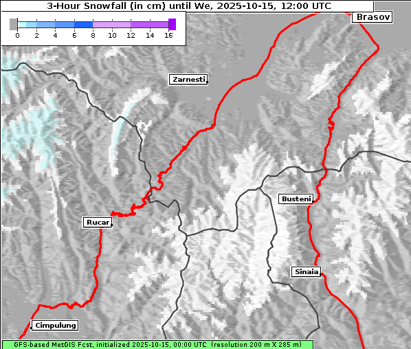 Neuschnee, 15. 10. 2025
