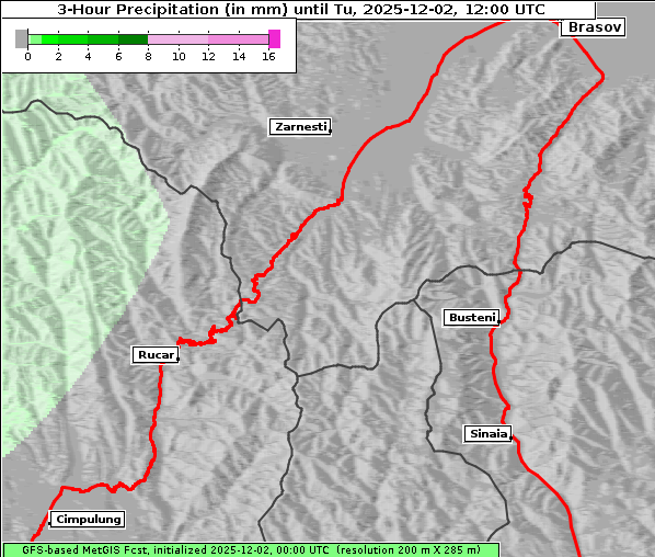 Niederschlag, 2. 12. 2025