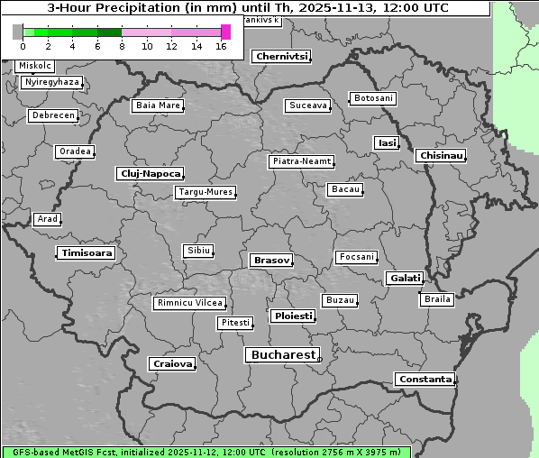 Niederschlag, 13. 11. 2025