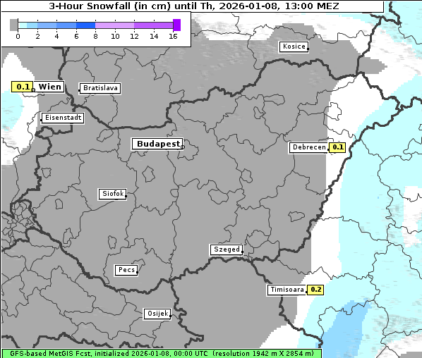 Neuschnee, 8. 1. 2026