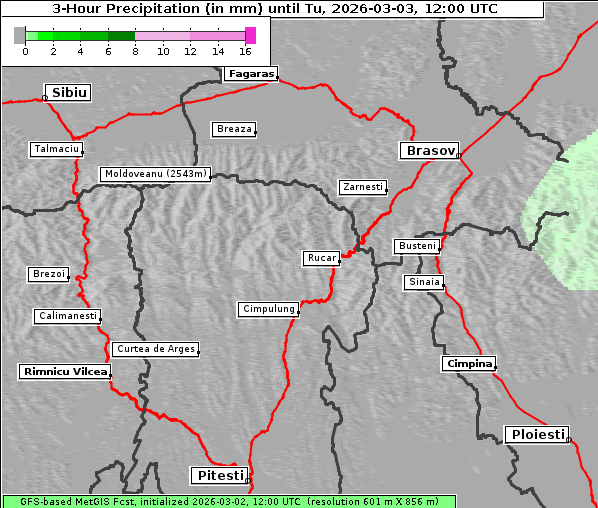 Niederschlag, 3. 3. 2026