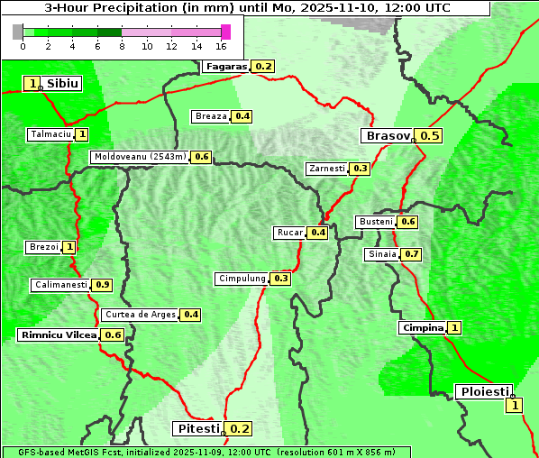 Niederschlag, 10. 11. 2025