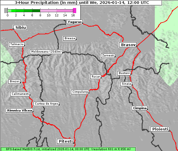 Niederschlag, 14. 1. 2026