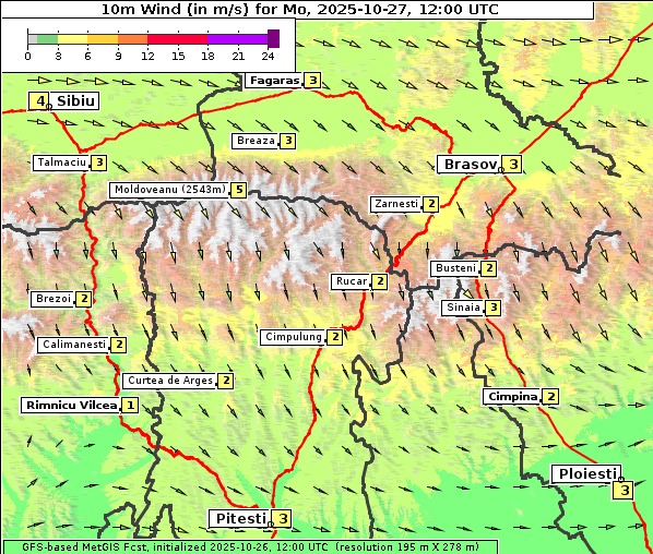 Wind, 27. 10. 2025