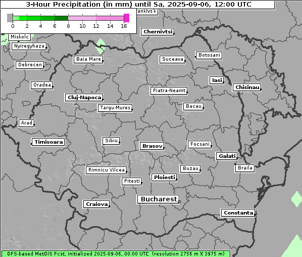 Niederschlag, 6. 9. 2025