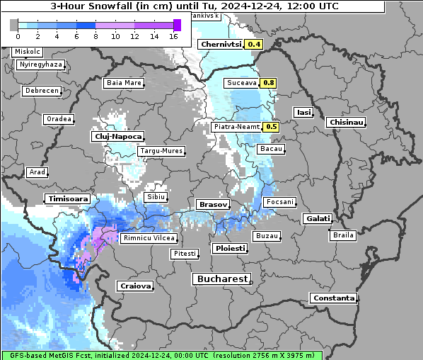 Neuschnee, 24. 12. 2024