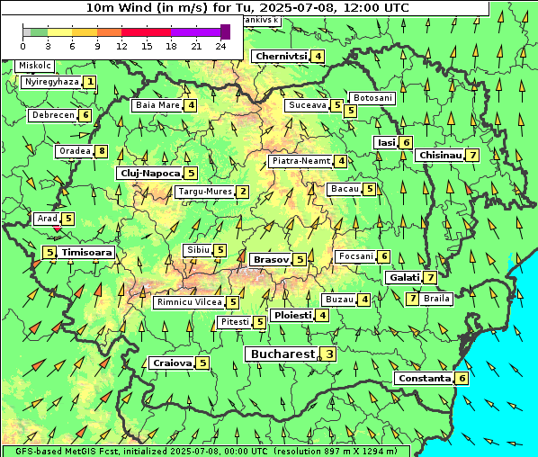 Wind, 8. 7. 2025