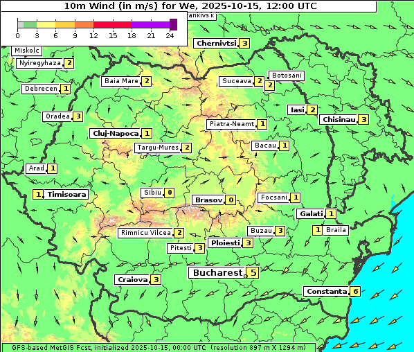Wind, 15. 10. 2025