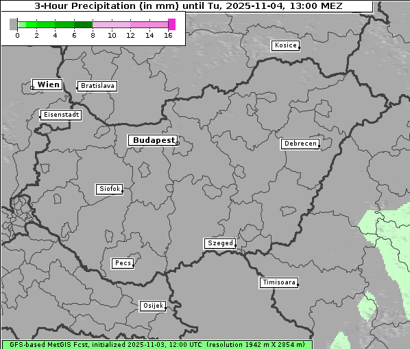 Niederschlag, 4. 11. 2025