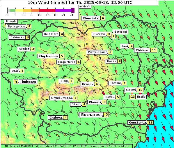 Wind, 18. 9. 2025