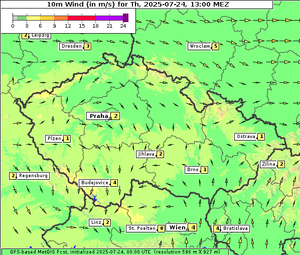 Wind, 24. 7. 2025