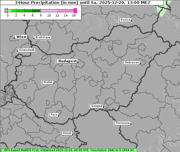Niederschlag, 20. 12. 2025