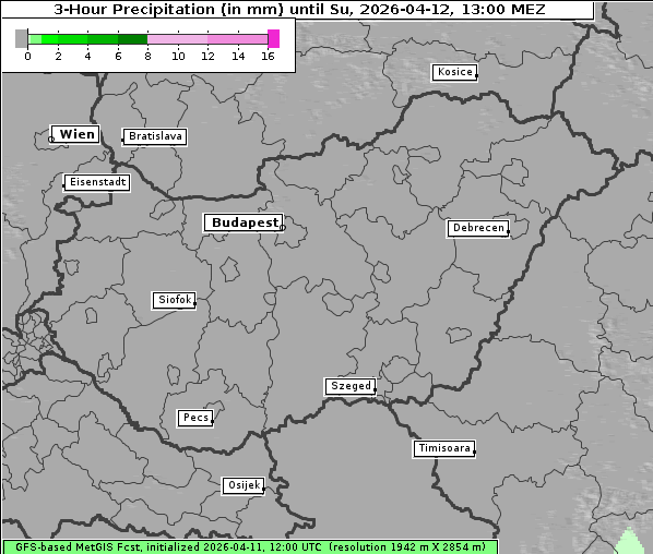 Niederschlag, 12. 4. 2026