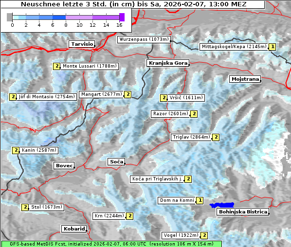 Neuschnee, 7. 2. 2026