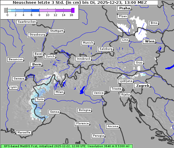 Neuschnee, 23. 12. 2025