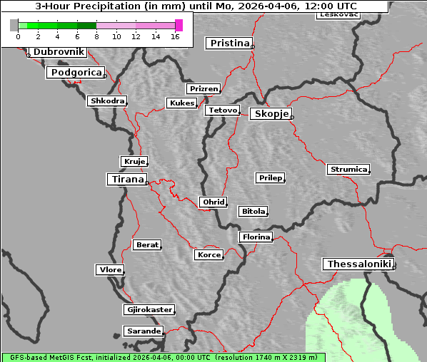Niederschlag, 6. 4. 2026